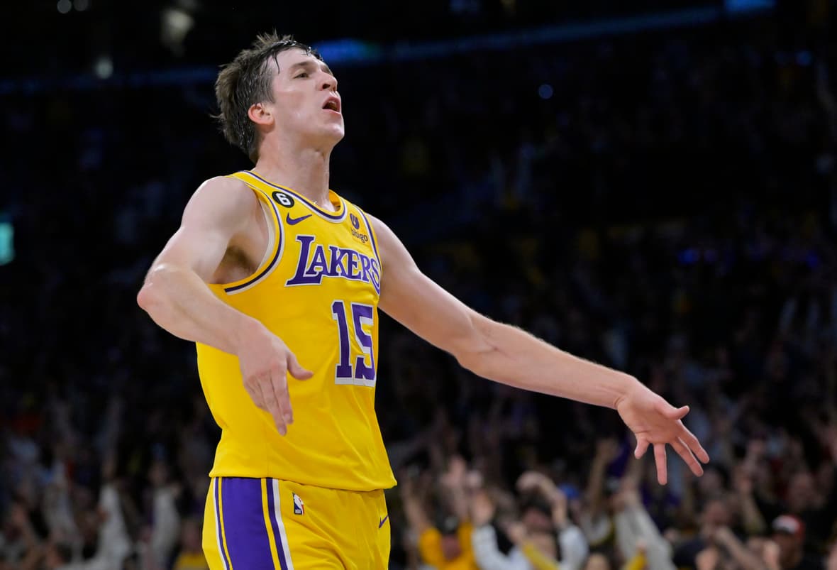 Los Angeles Lakers guard Austin Reaves