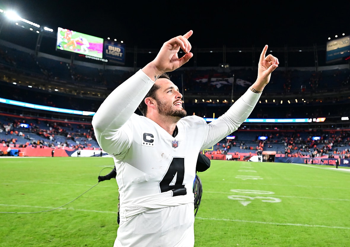 las vegas raiders, derek carr