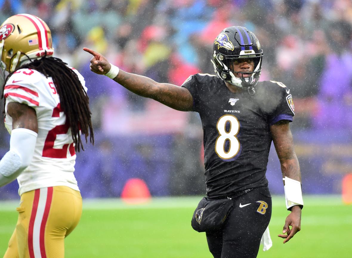 Lamar Jackson, San Francisco 49ers