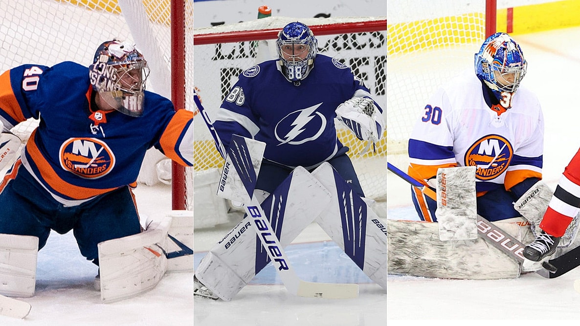 New York Islanders Tampa Bay Lightning Goalies