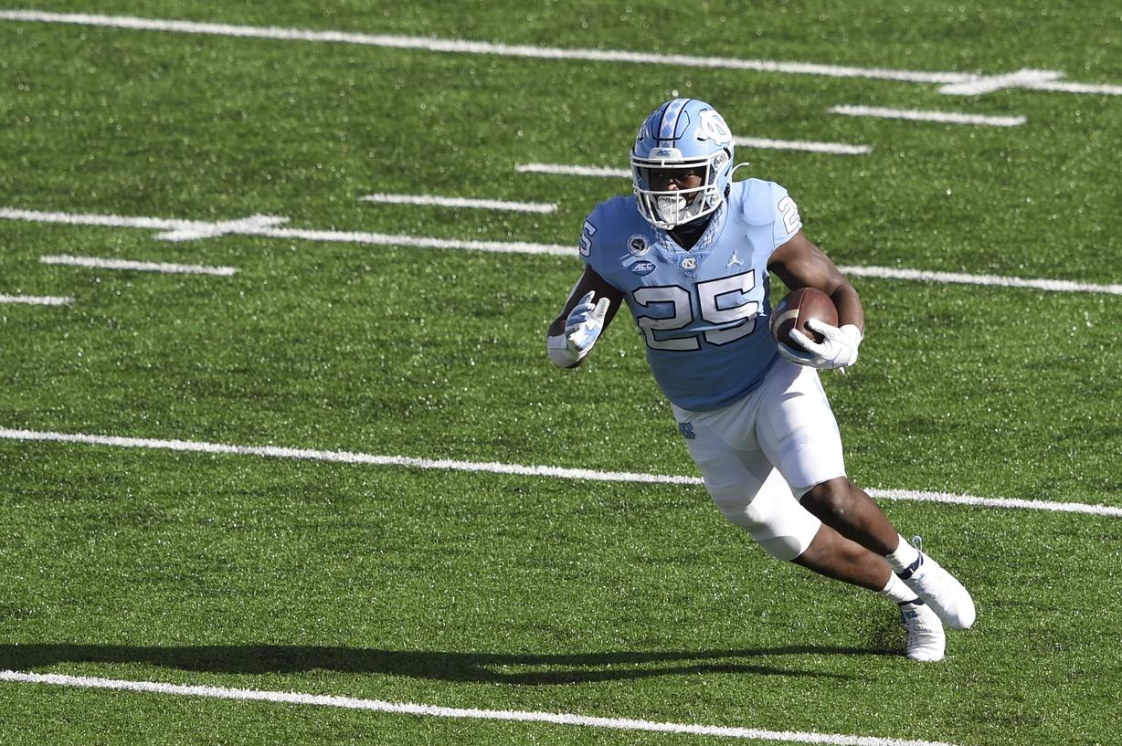 Top Miami Dolphins RB targets in 2021 NFL Draft: Javonte Williams
