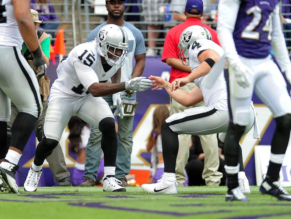 NFL Week 4, Michael Crabtree, Derek Carr