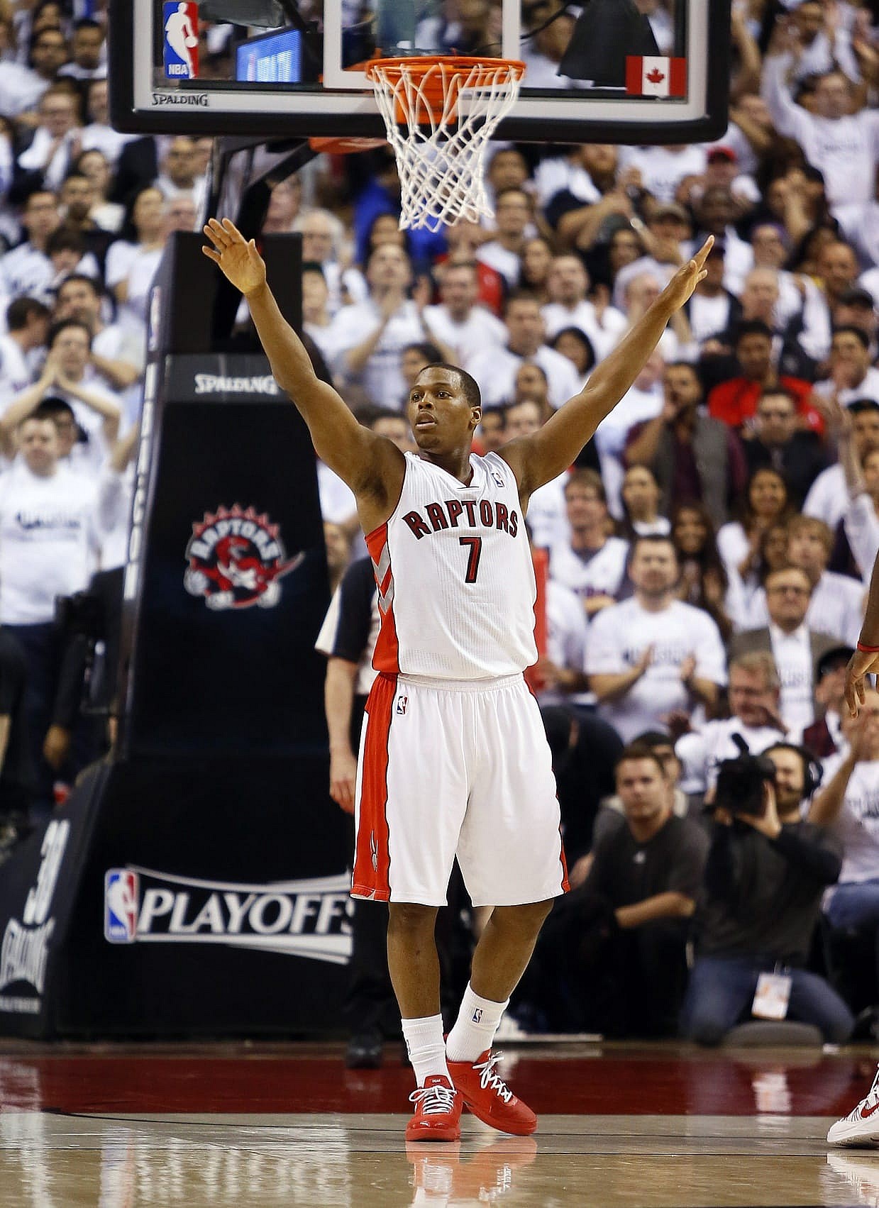 Kyle Lowry will miss Toronto, Photo by John E. Sokolowski, USA Today Sports Images