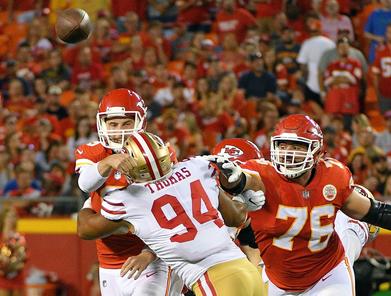 49ers defensive lineman Solomon Thomas