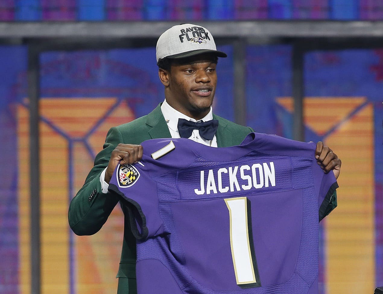 Ravens quarterback Lamar Jackson