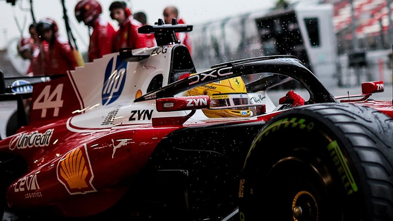 Formula 1 F1 Lewis Hamilton Ferrari Barcelona testing
