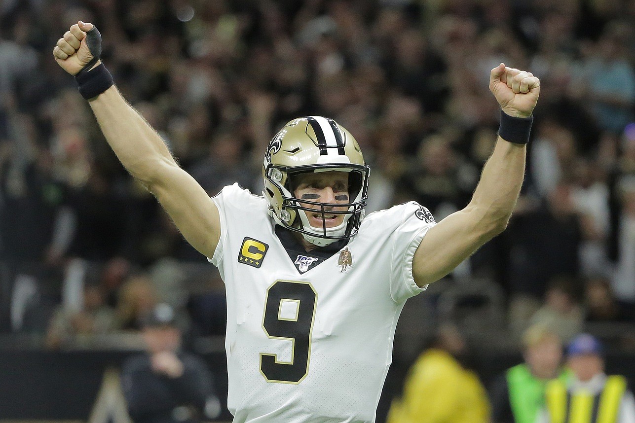 NFL Week 17: Panthers-Saints, Drew Brees