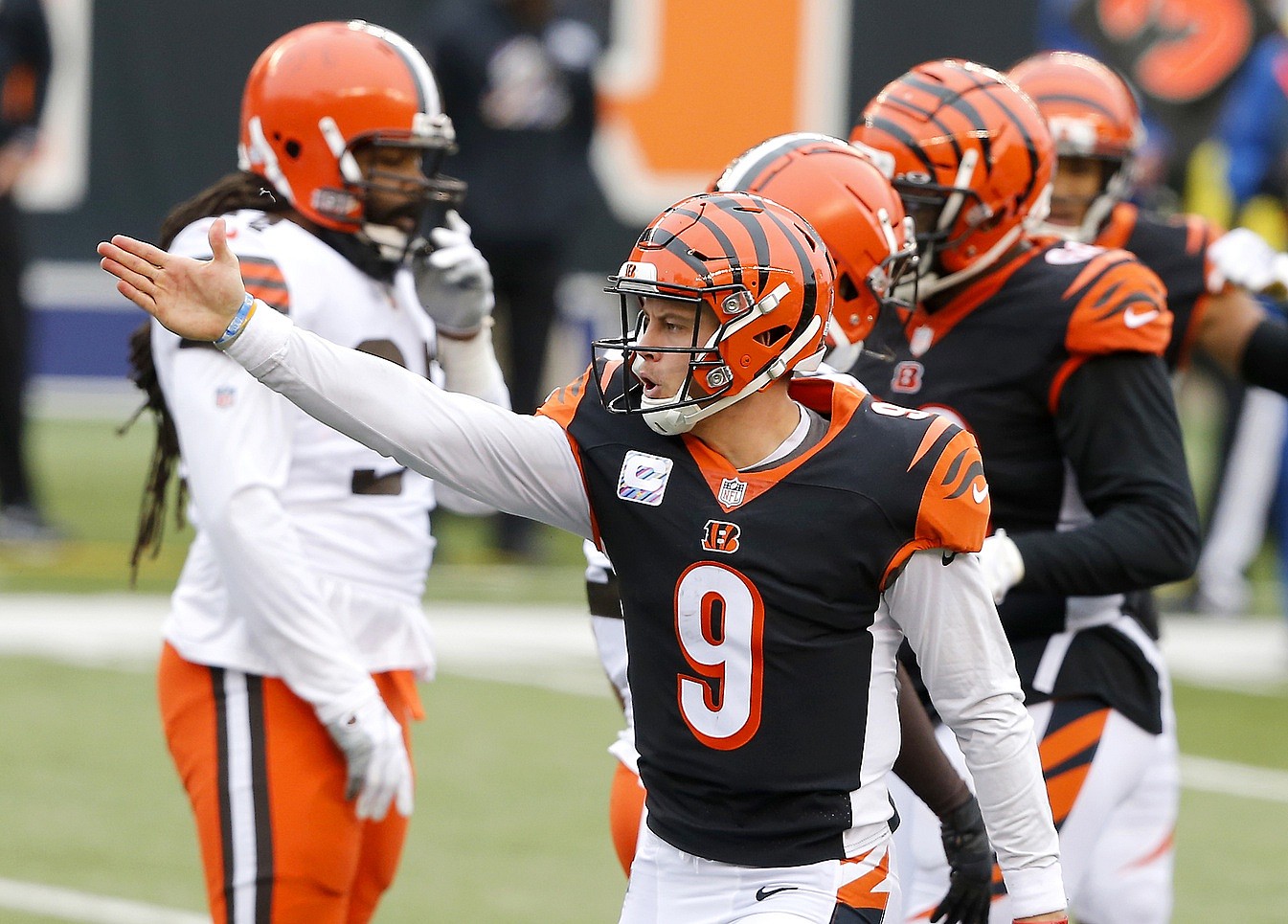 NFL quarterback Joe Burrow