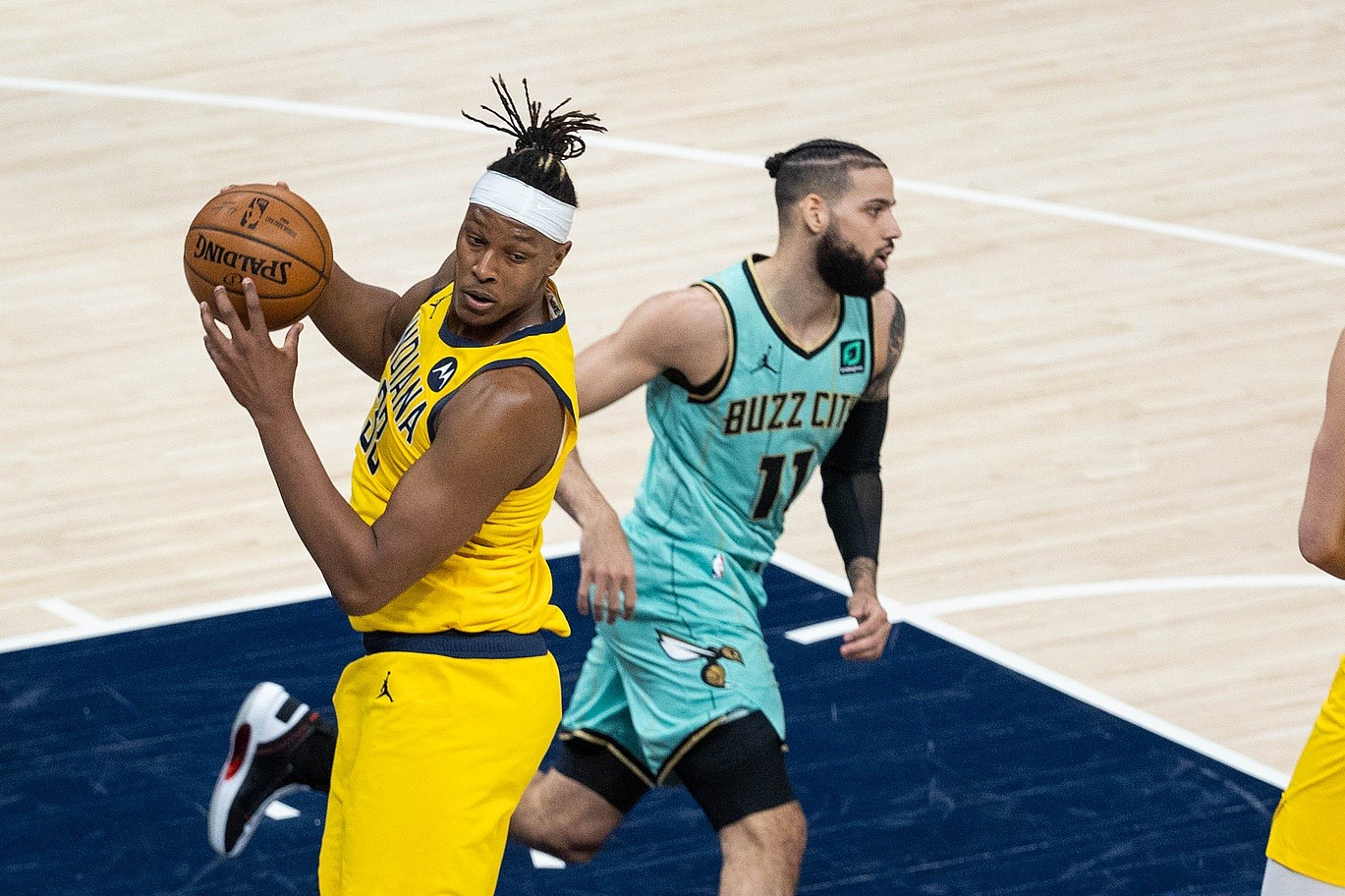 Myles Turner trade to the Charlotte Hornets