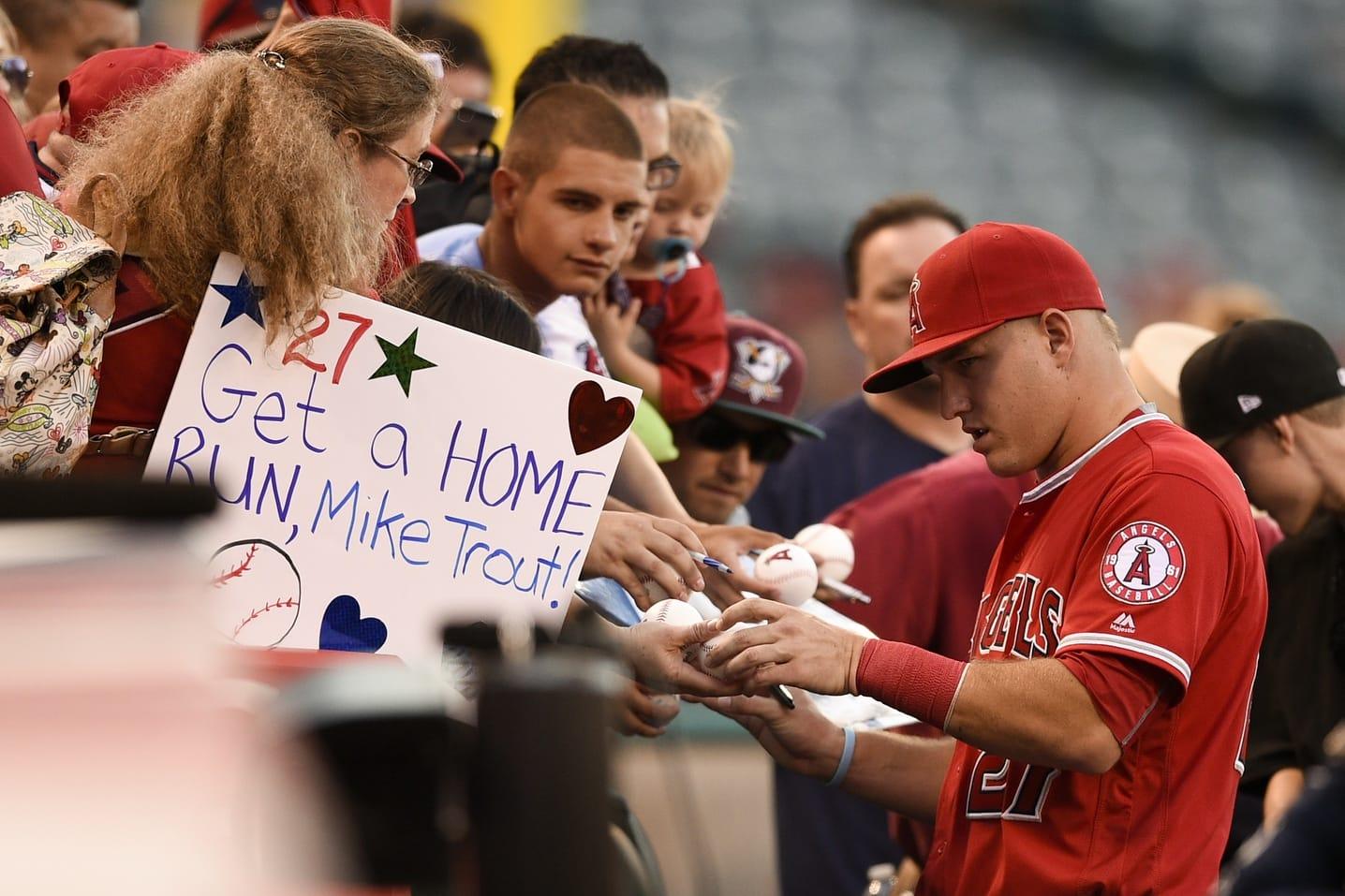 bandwagon fans, Mike Trout
