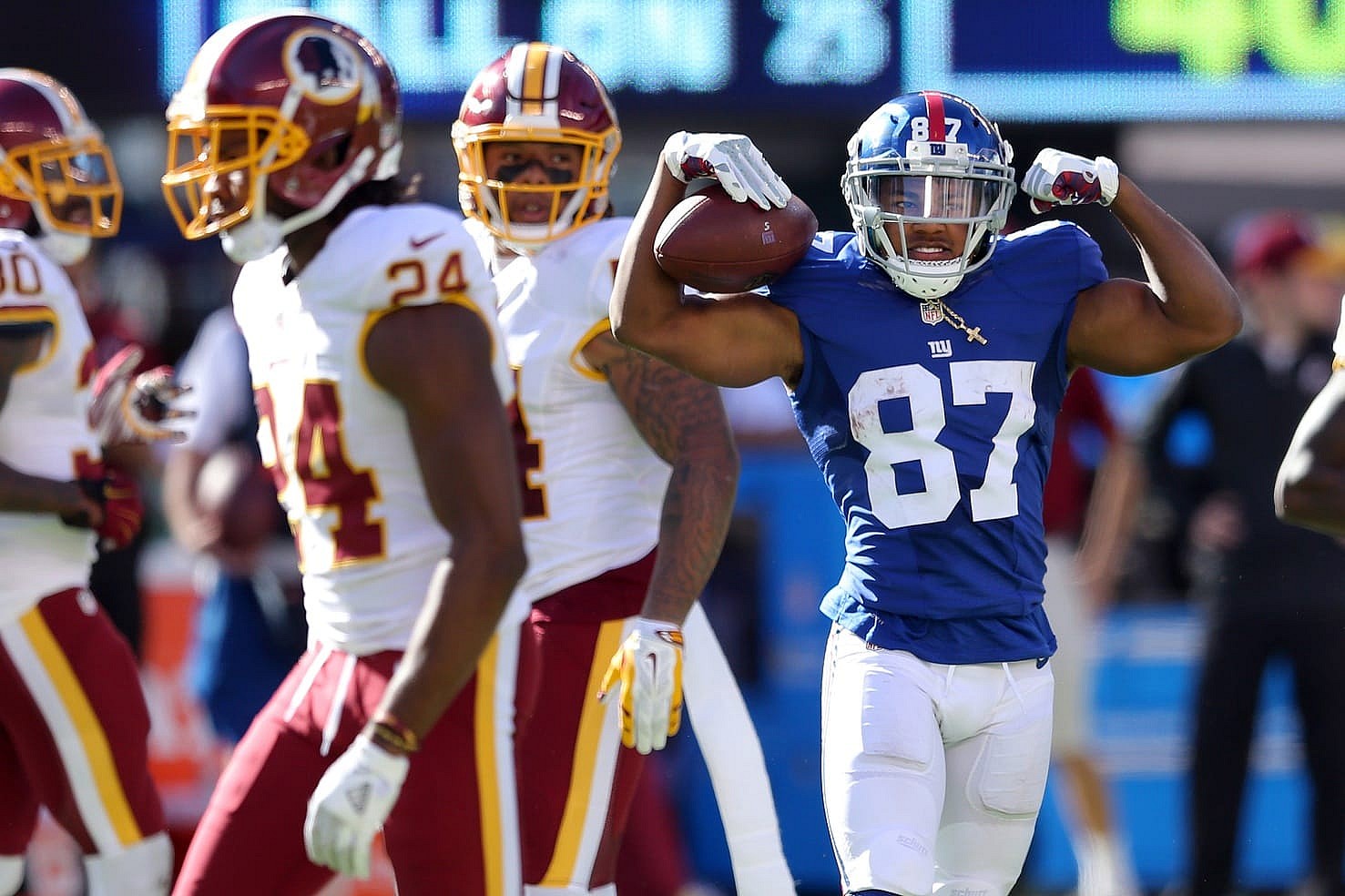 Josh Norman, Sterling Shepard