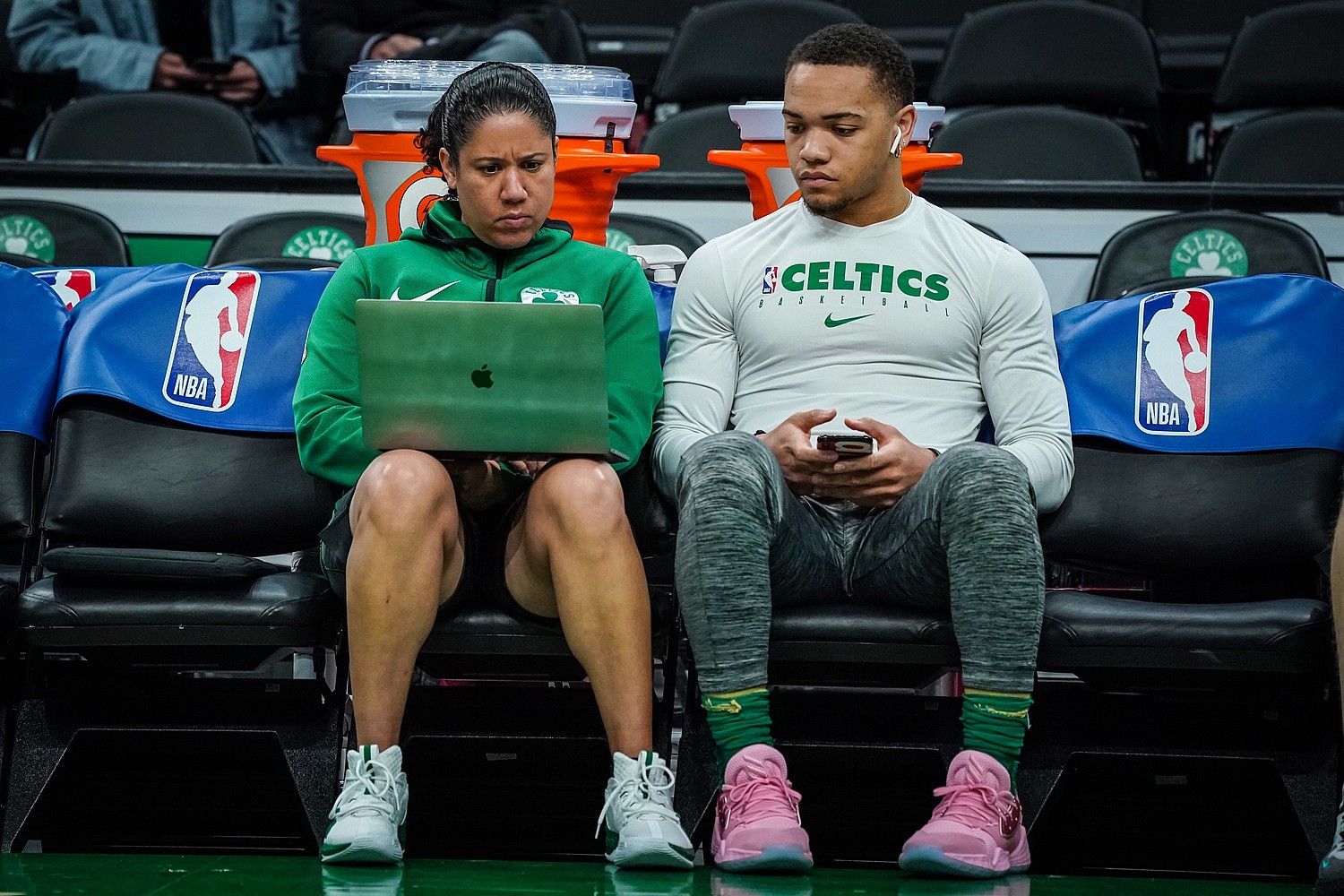Boston Celtics hire Kara Lawson. 