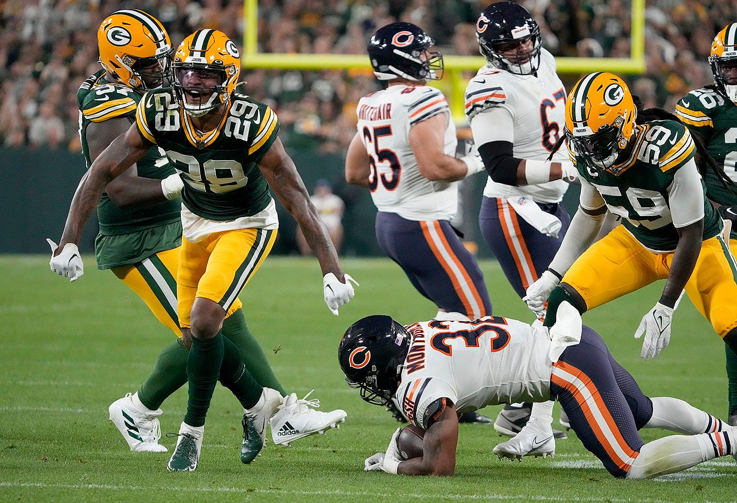 green bay packers' rasul douglas