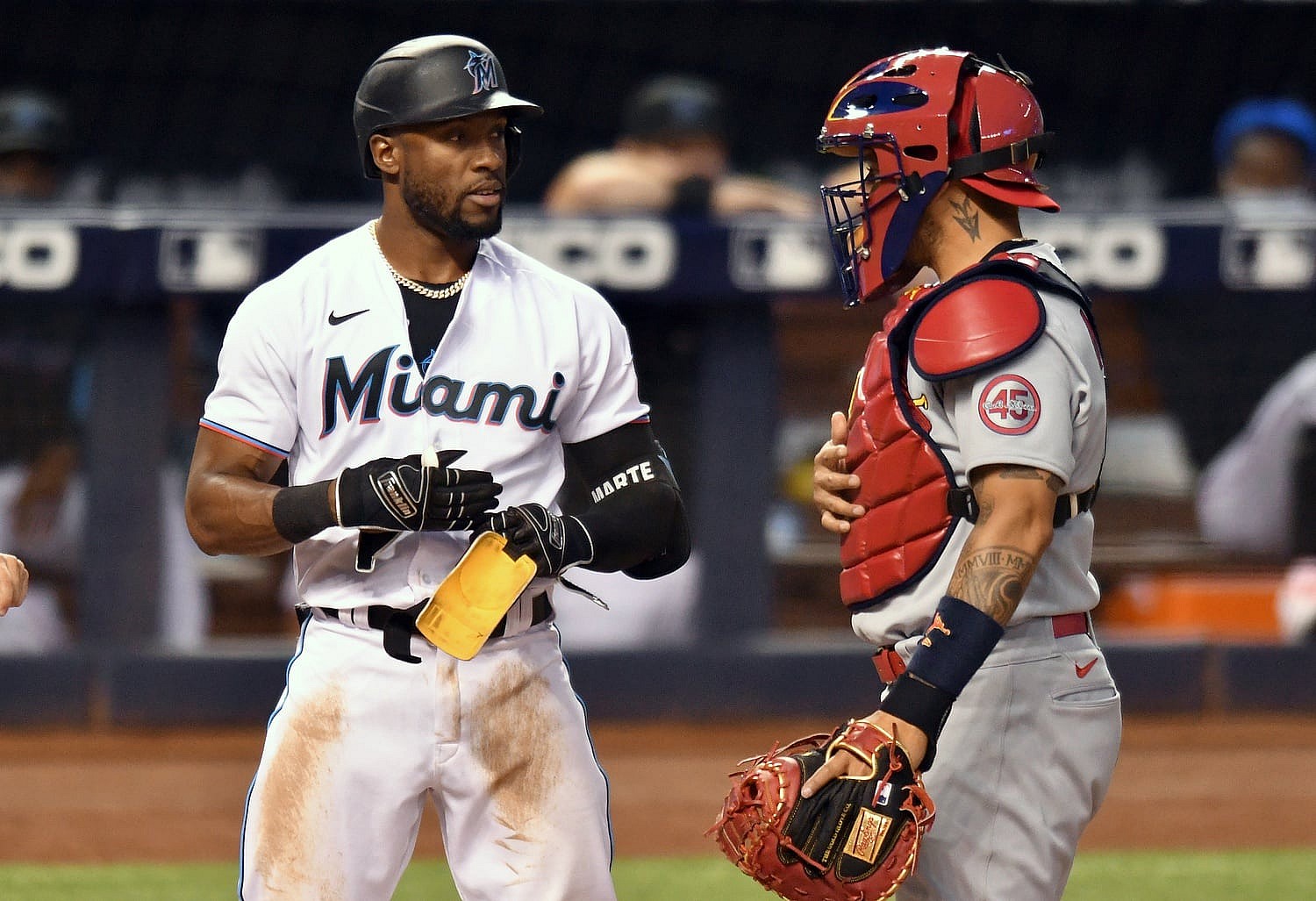 2. St. Louis Cardinals trade for an outfield enhancement in Starling Marte