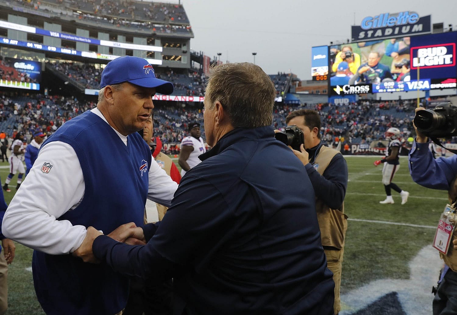 Rex Ryan, Bill Belichick