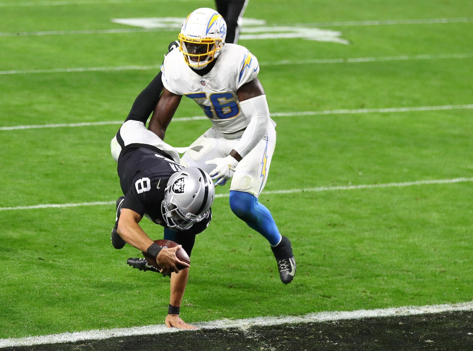 Raiders Marcus Mariota TD run