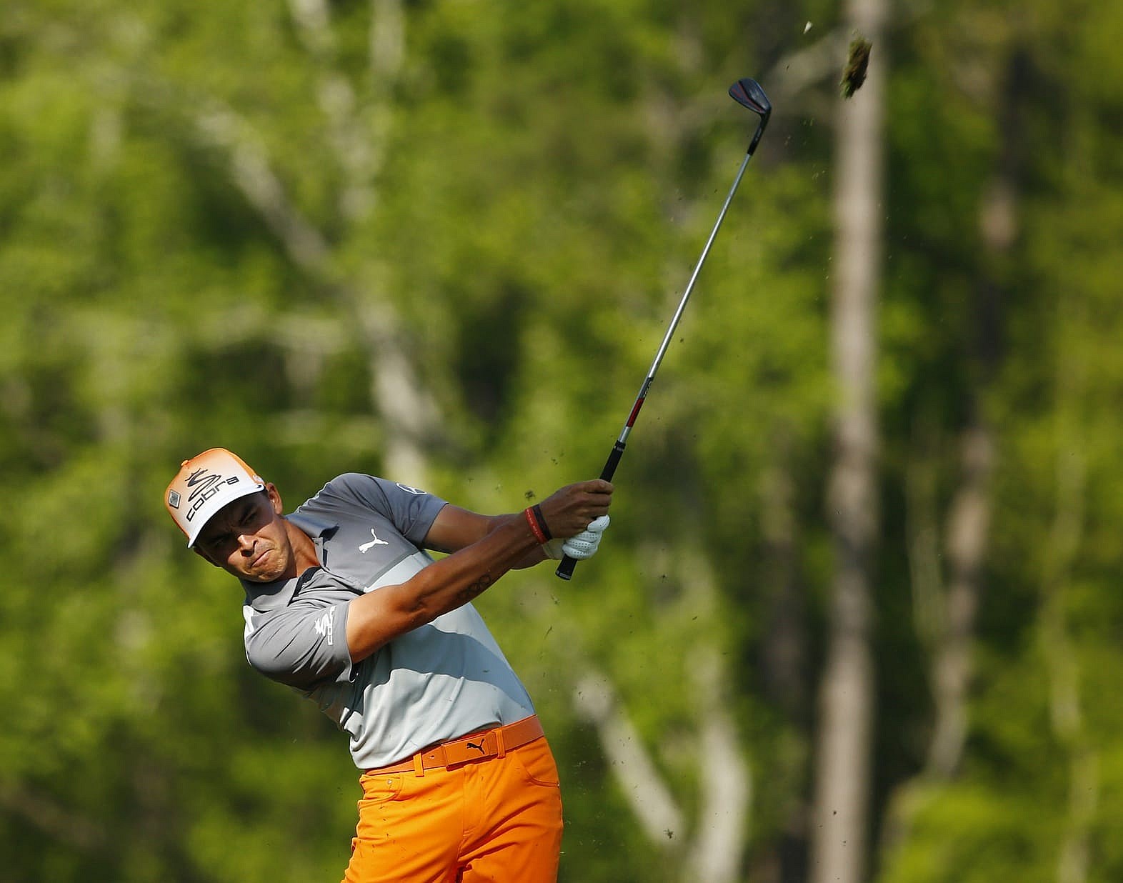 Rickie Fowler at the 2017 Masters