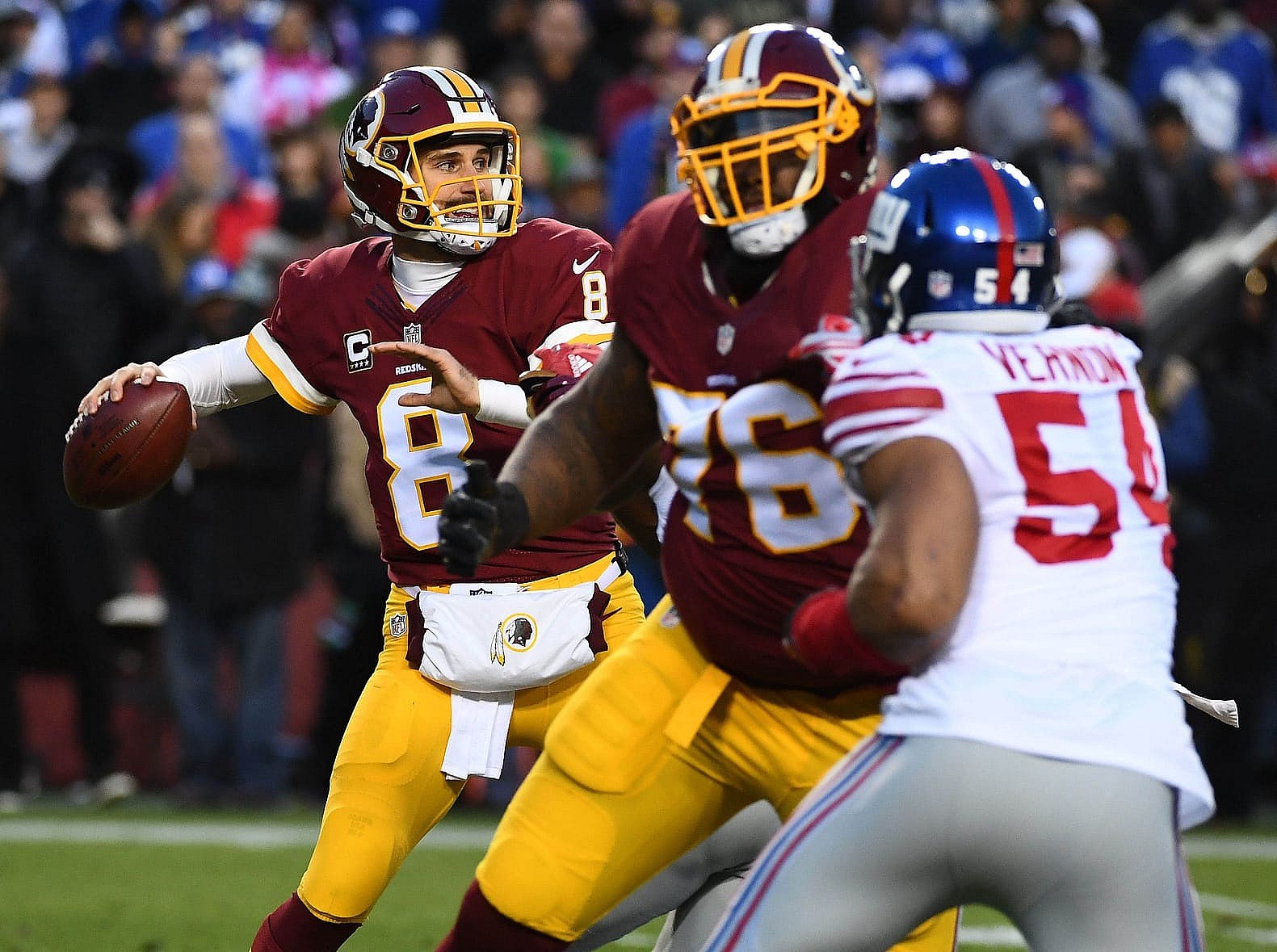 Kirk Cousins' future in Washington is up in the air