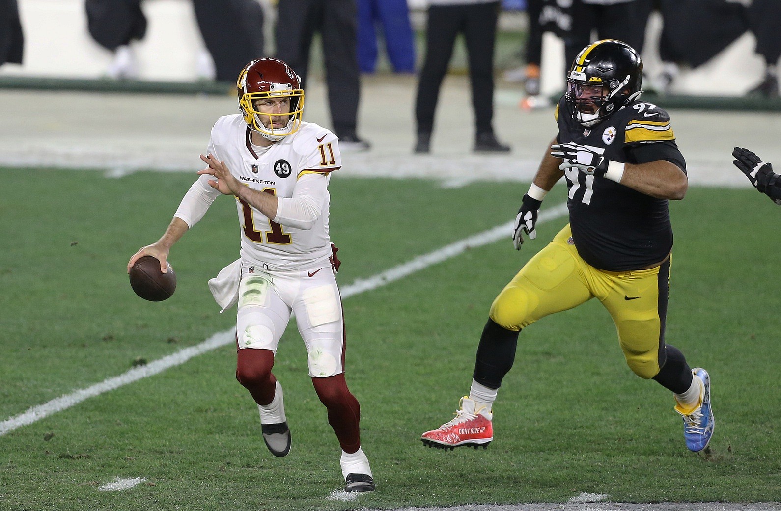 Washington and Alex Smith upset the Steelers