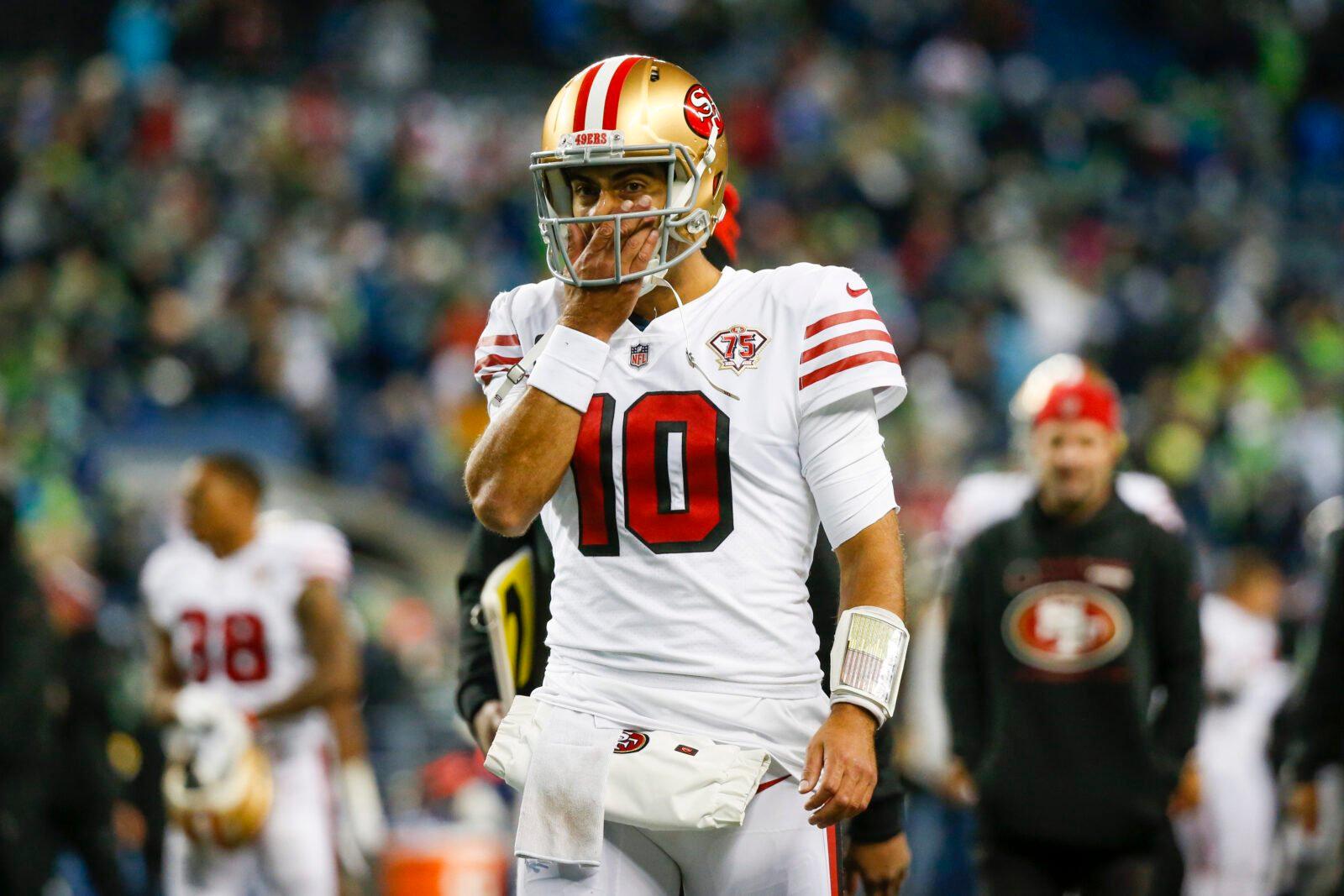Jimmy Garoppolo trade to the Carolina Panthers 