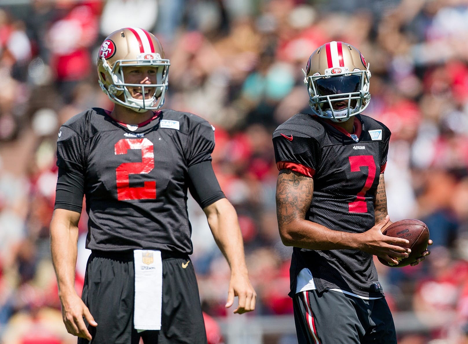 Blaine Gabbert, Colin Kaepernick