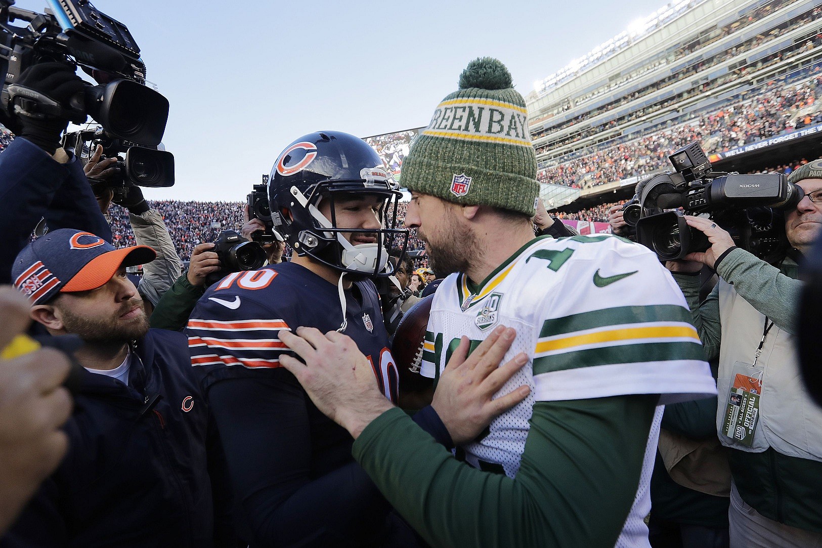 NFL Week 17: Bears-Packers, Aaron Rodgers