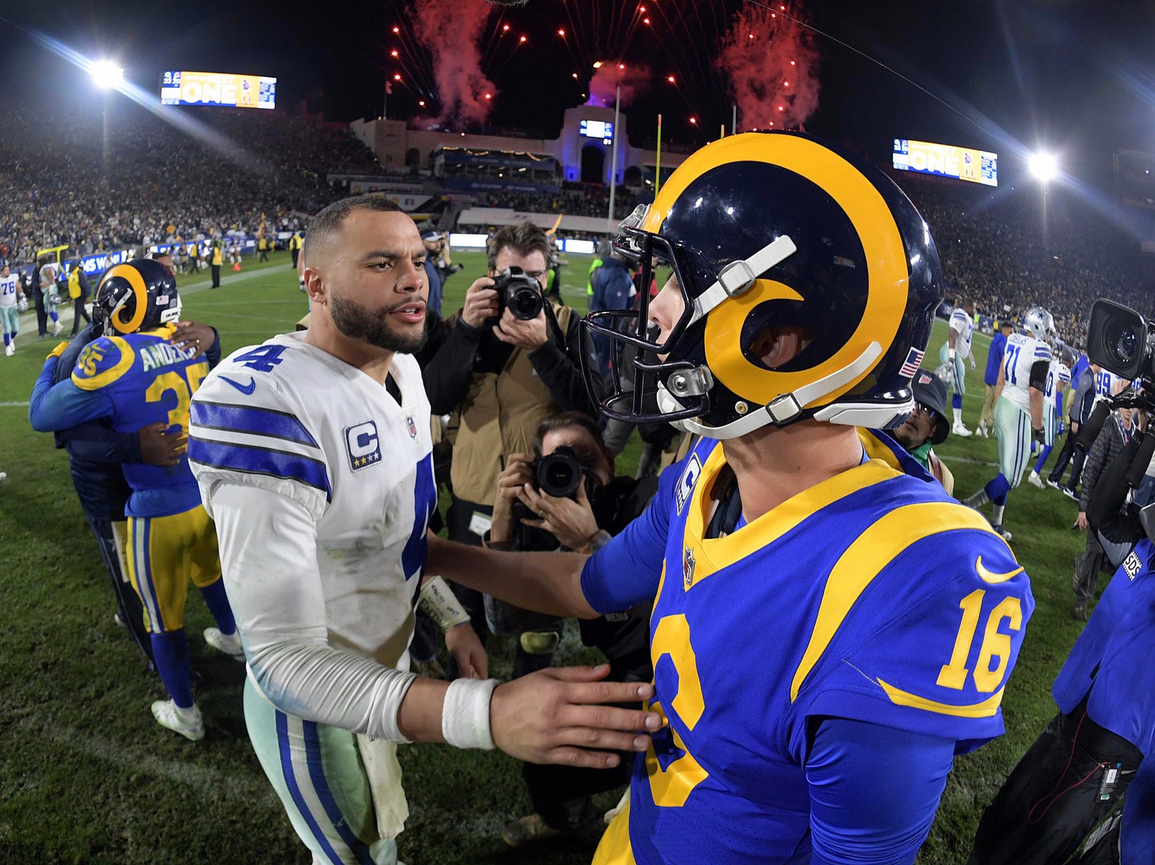 Cowboys Rams Week 15 Jared Goff Dak Prescott