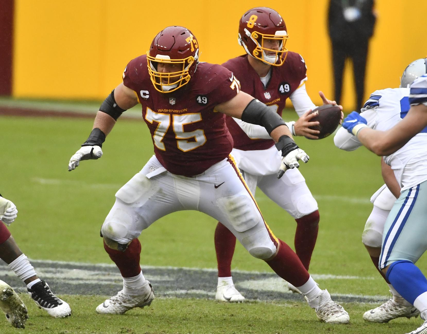 Washington Football Team places franchise tag on Brandon Scherff