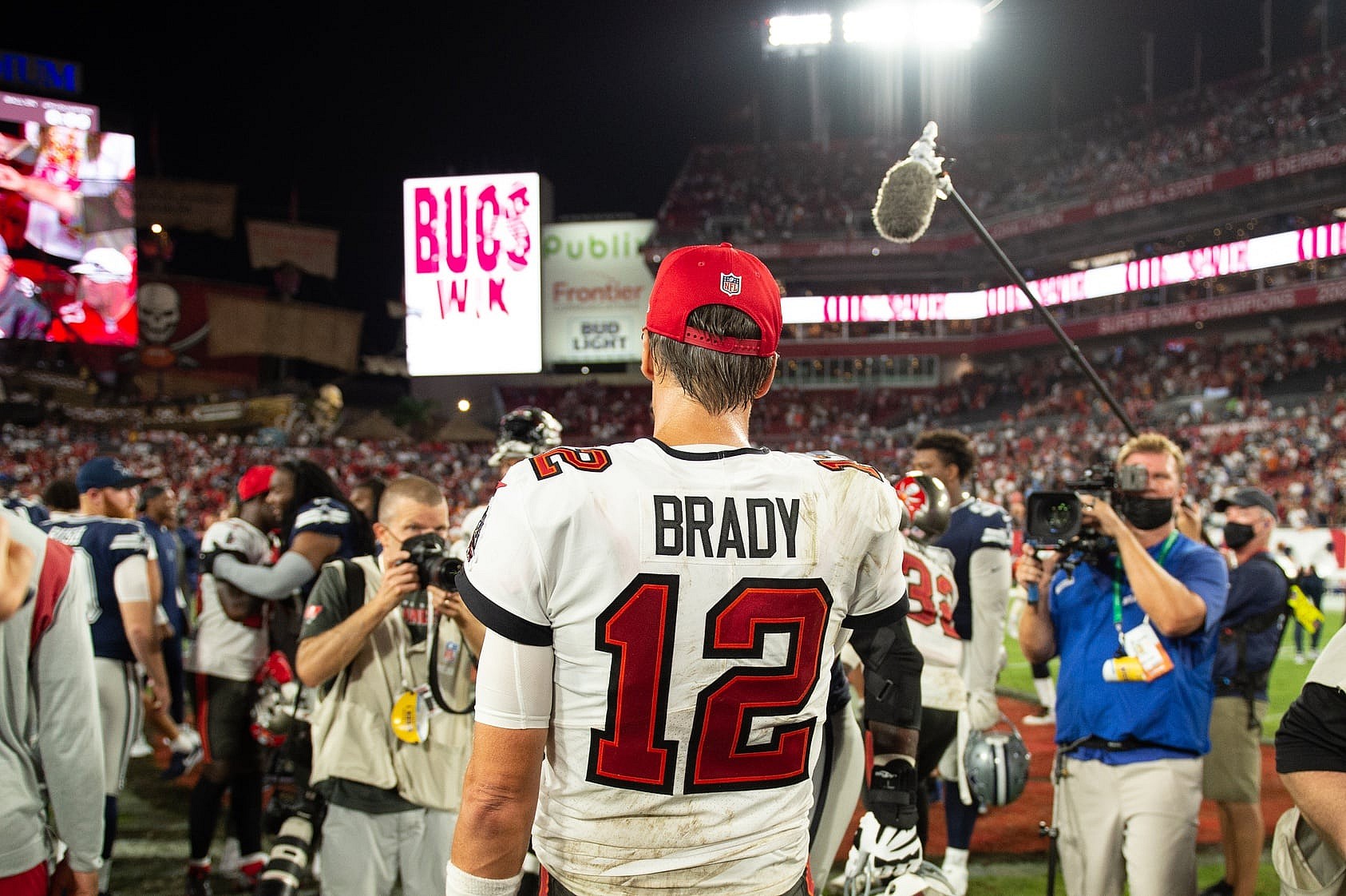 Falcons vs Buccaneers, Tom Brady
