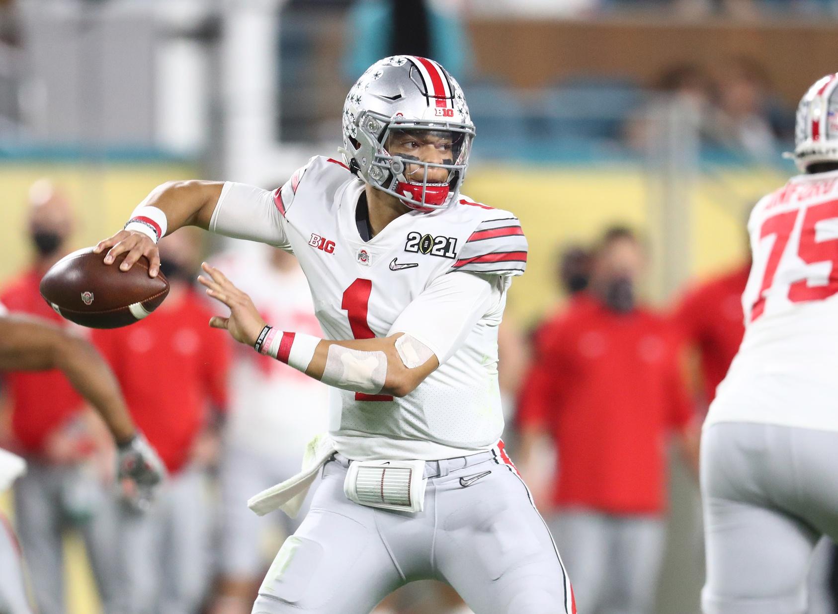 Justin Fields to 49ers NFL Draft buzz rapidly growing
