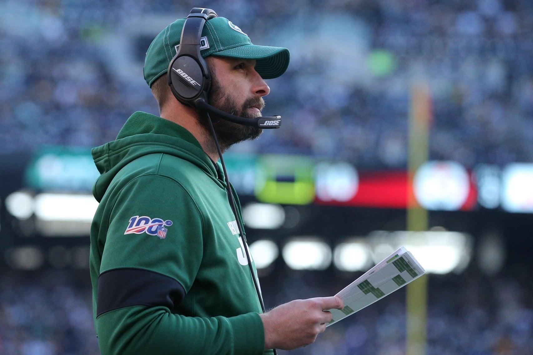 New York Jets head coach Adam Gase