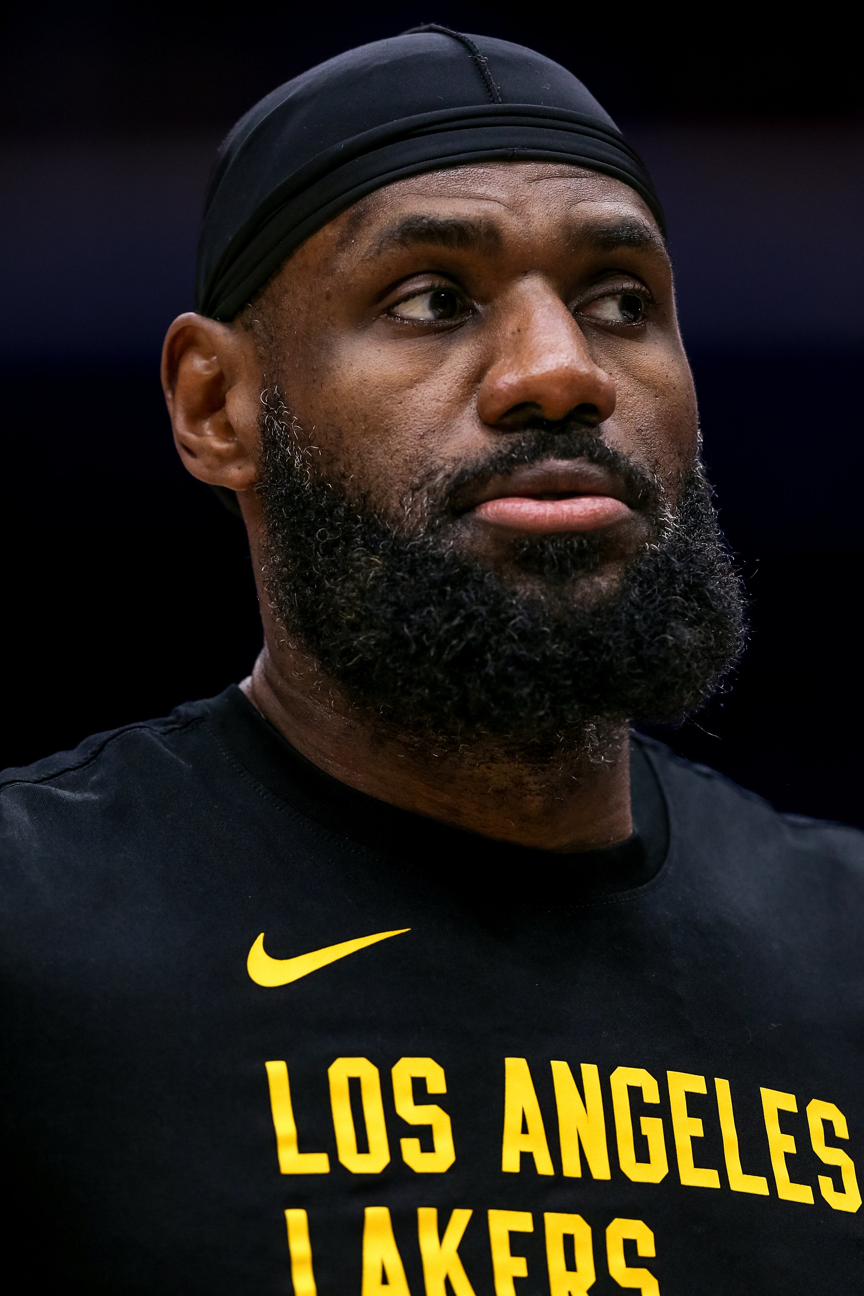 Los Angeles Lakers' LeBron James 