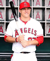 Sorry, no picture of Trout without a shirt. Yet.