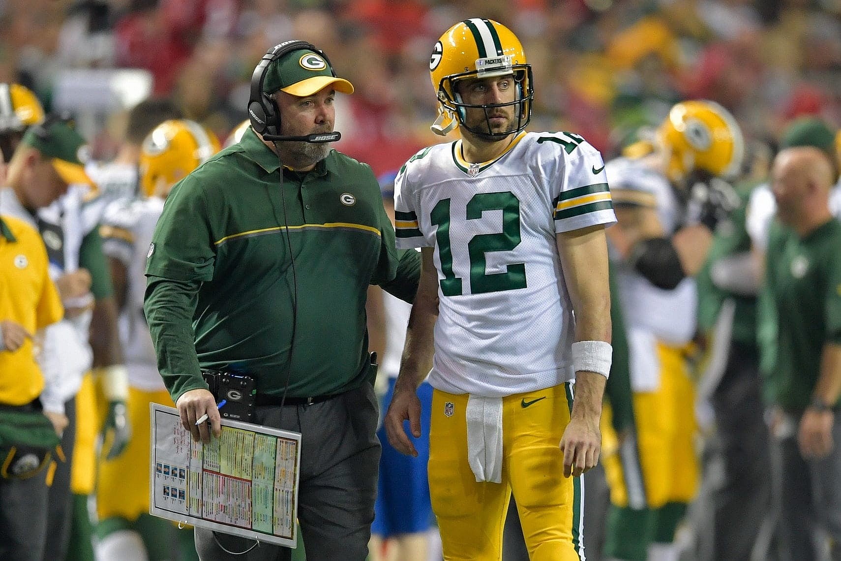 It's time for the Packers to get Aaron Rodgers some help.