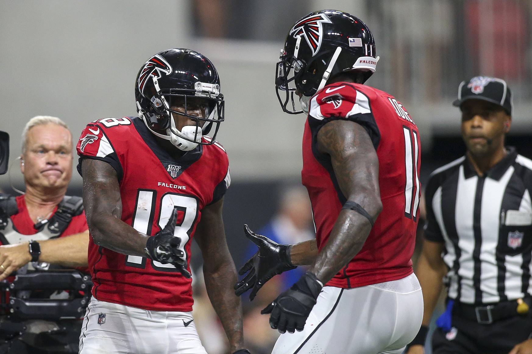 NFL wide receiver rankings: Julio Jones and Calvin Ridley