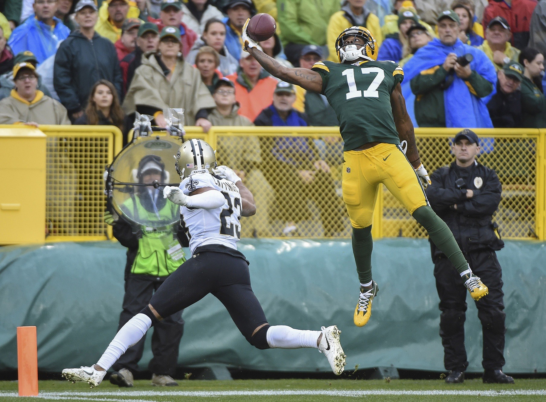 Packers vs Saints, Davante Adams