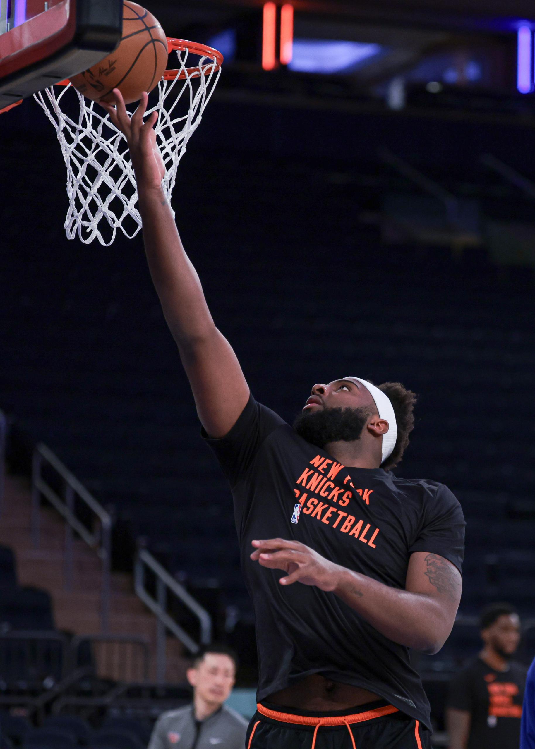 New York Knicks' MItchell Robinson 