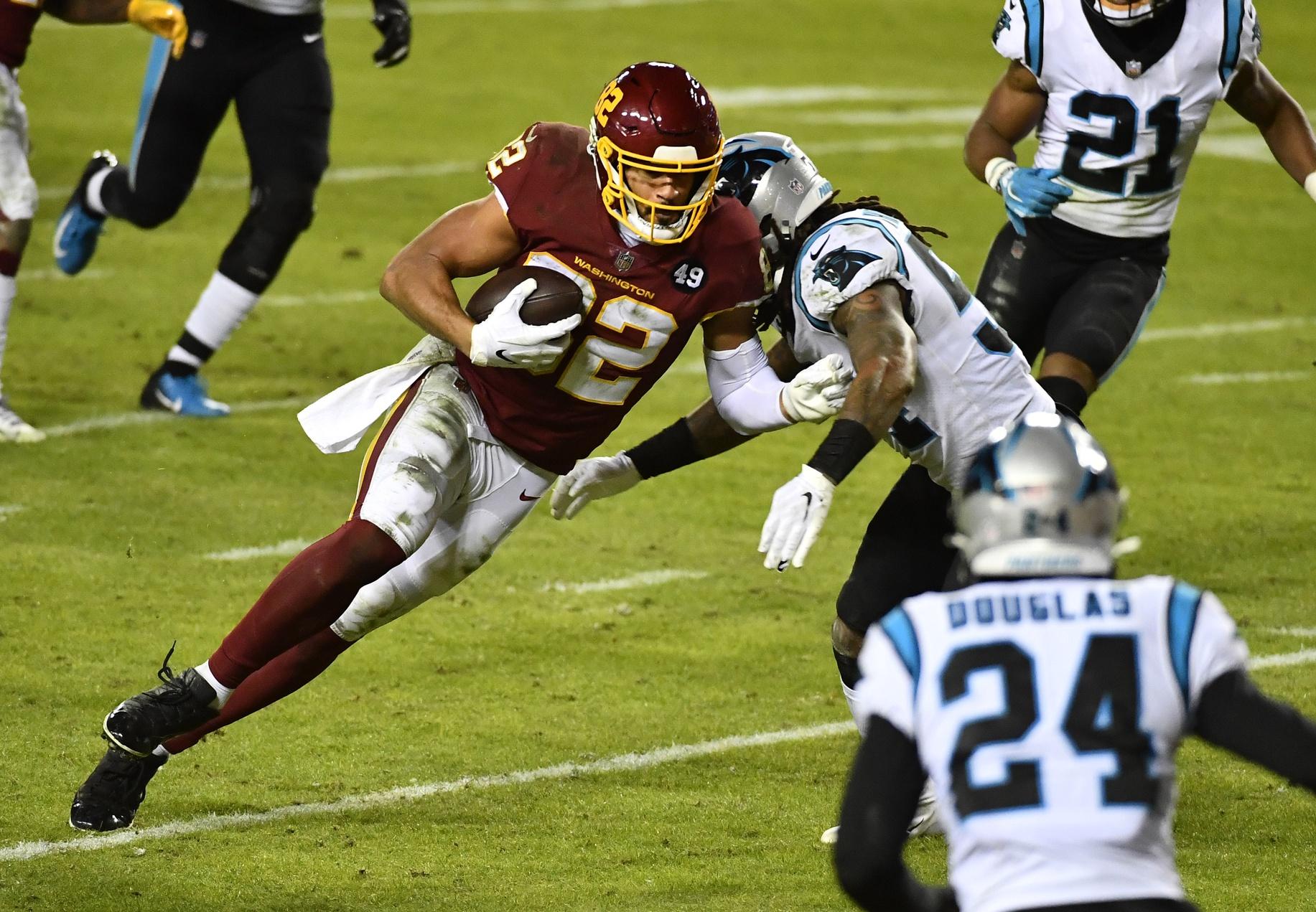 Logan Thomas is just realizing his potential in growing Washington Football Team offense