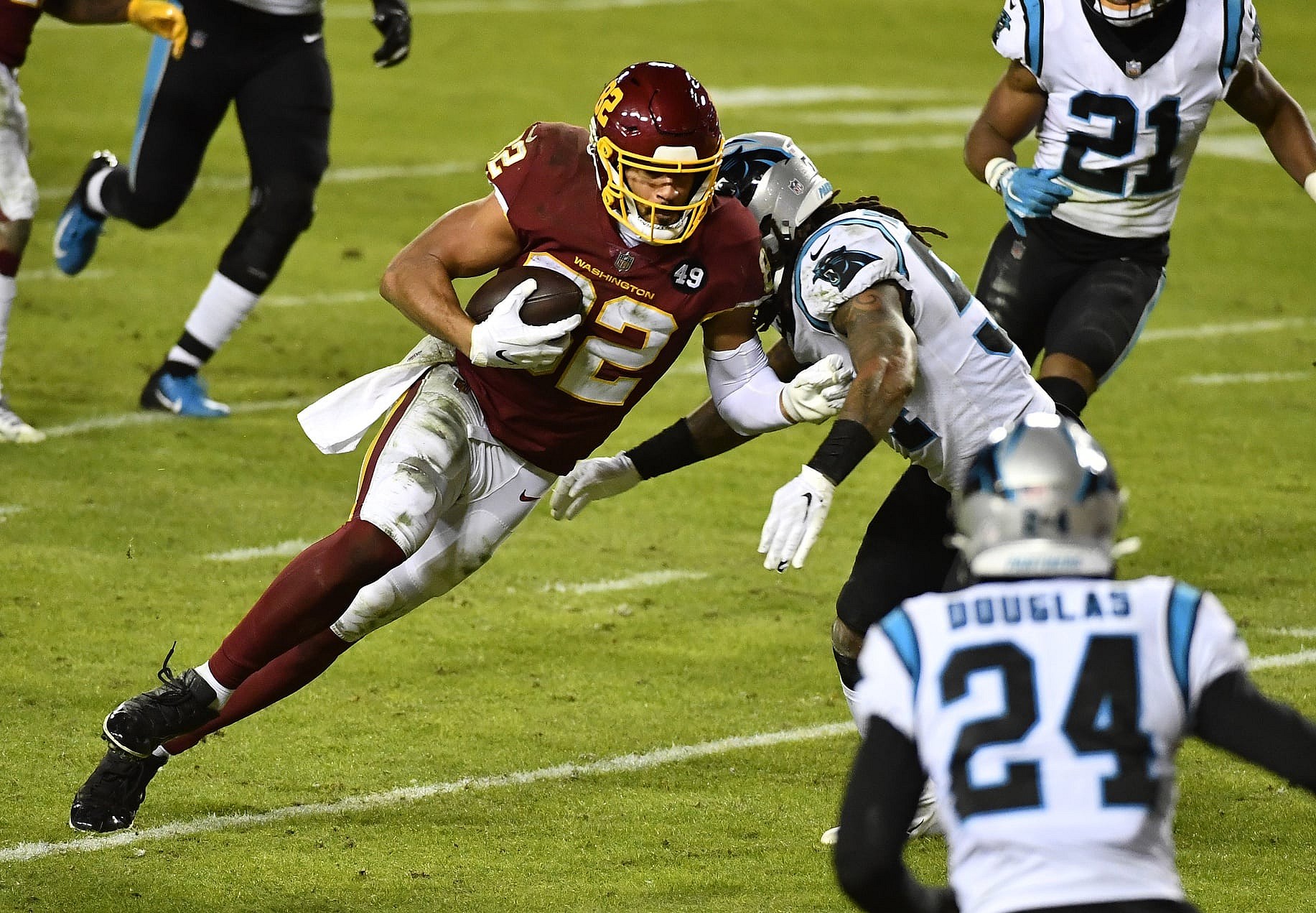 Logan Thomas is just realizing his potential in growing Washington Football Team offense