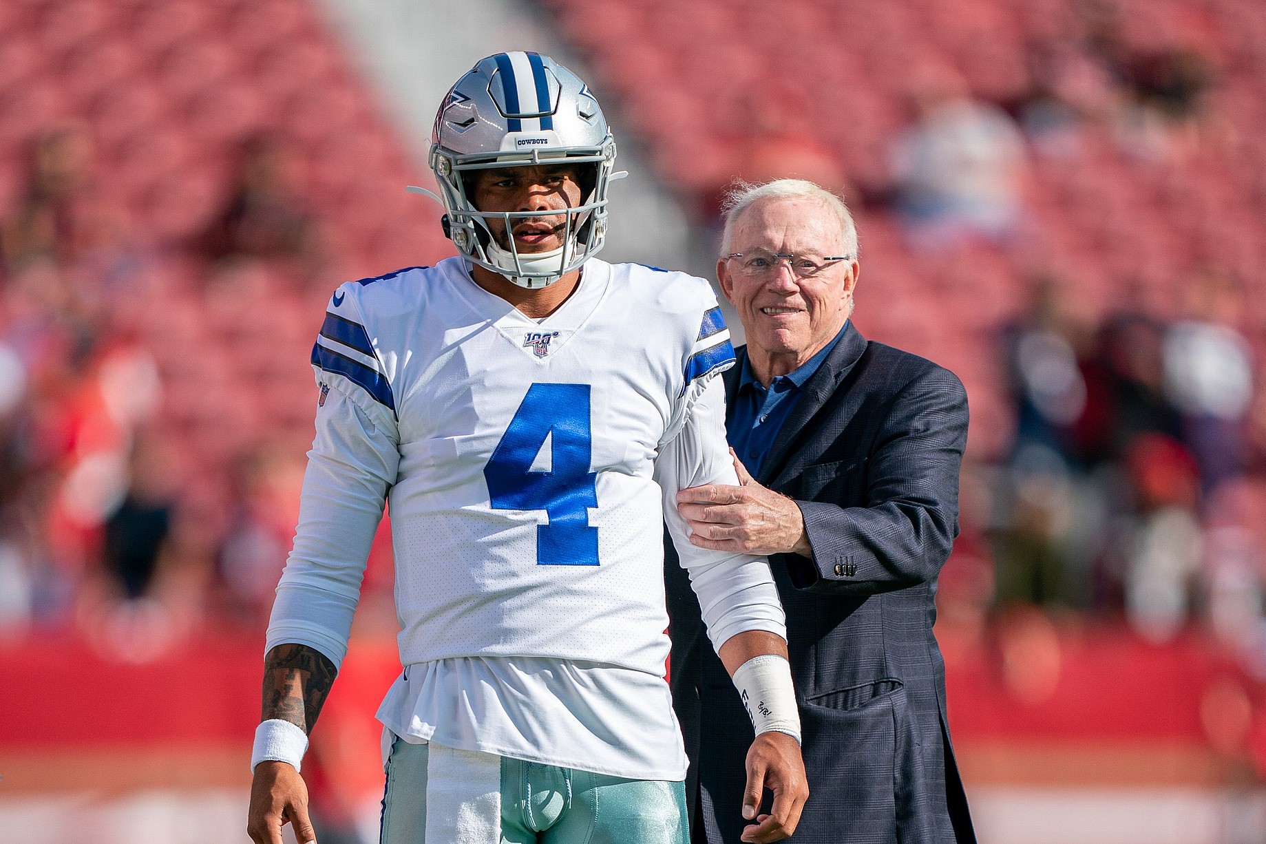 Dallas Cowboys news: Jerry Jones, Dak Prescott 