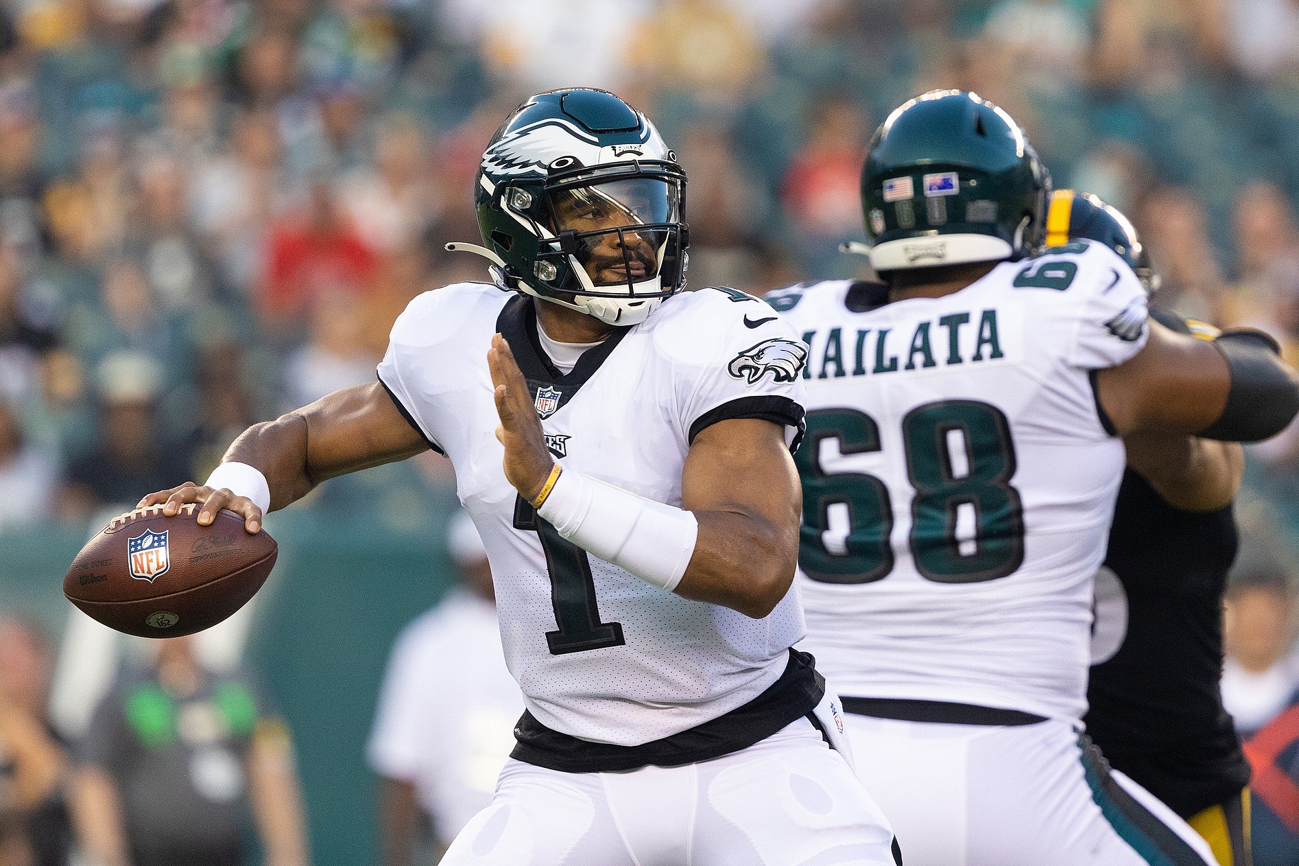 Jalen Hurts' football journey prepared him for Philadelphia Eagles adversity