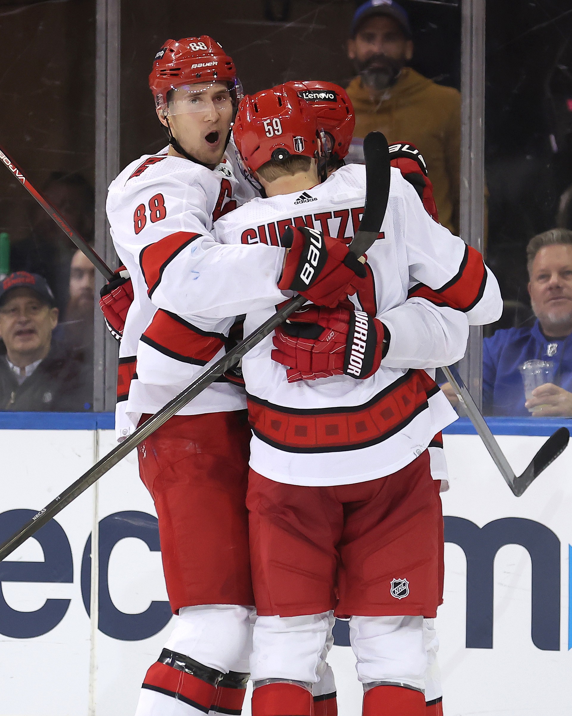 NHL: Stanley Cup Playoffs-Carolina Hurricanes at New York Rangers