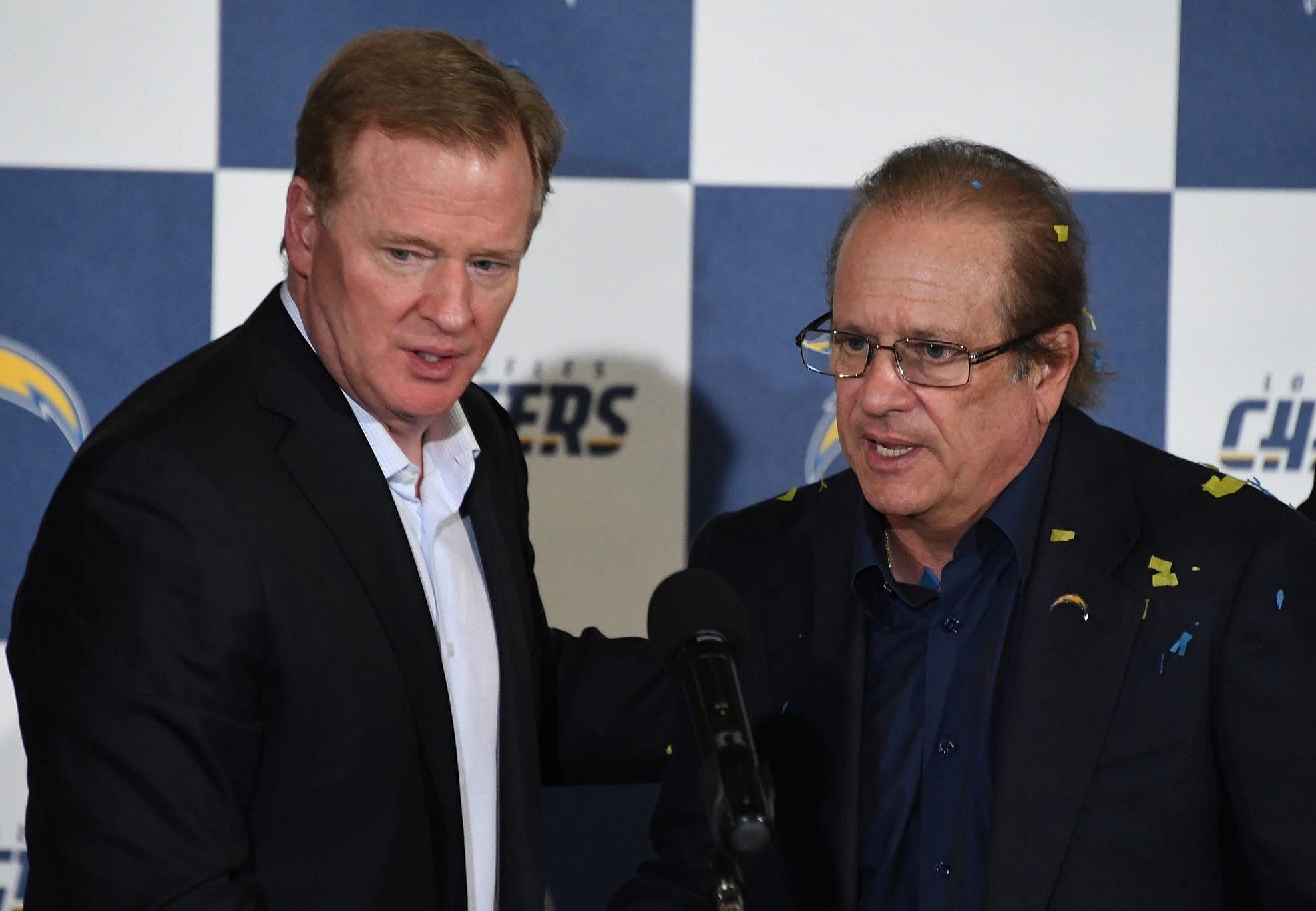 Roger Goodell, Dean Spanos