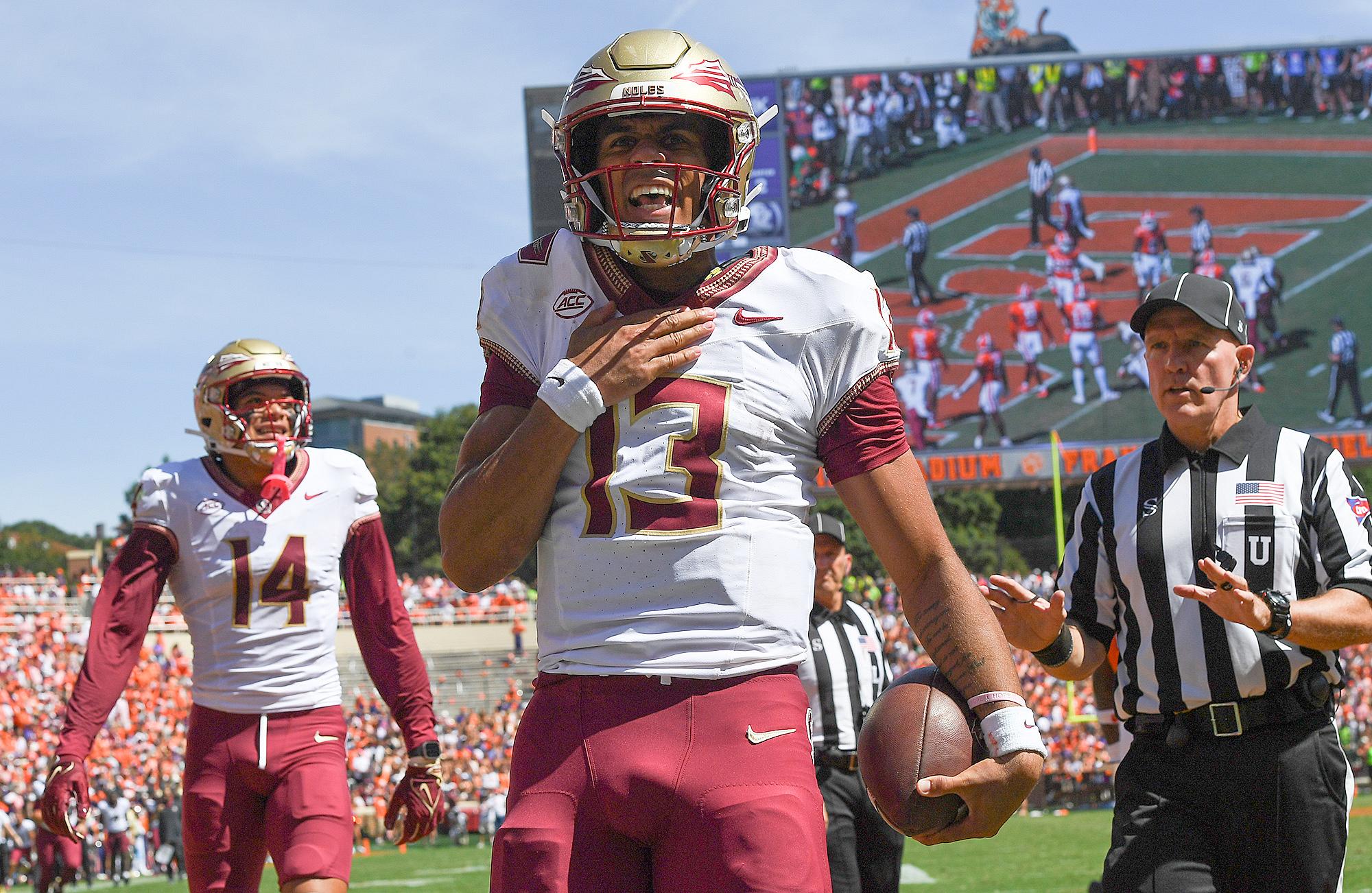 NCAA Football: Florida State at Clemson