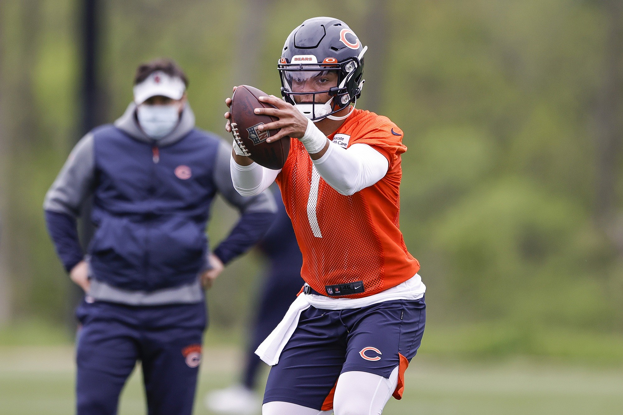 Chicago Bears QB Justin Fields