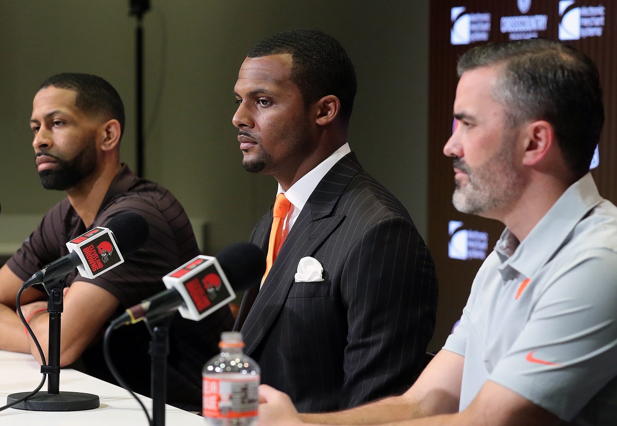nfl training camps: deshaun watson, cleveland browns