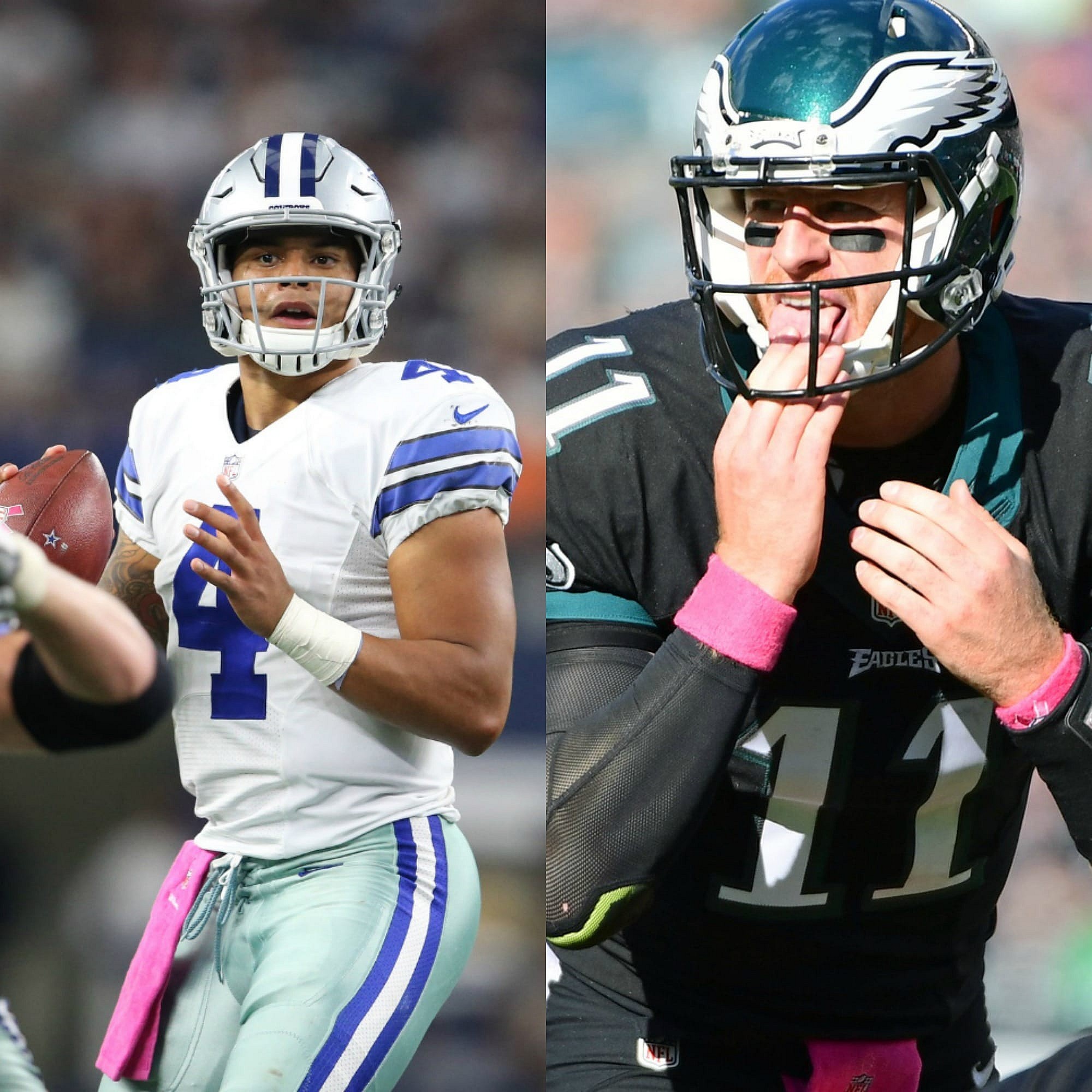 Dak Prescott, Carson Wentz