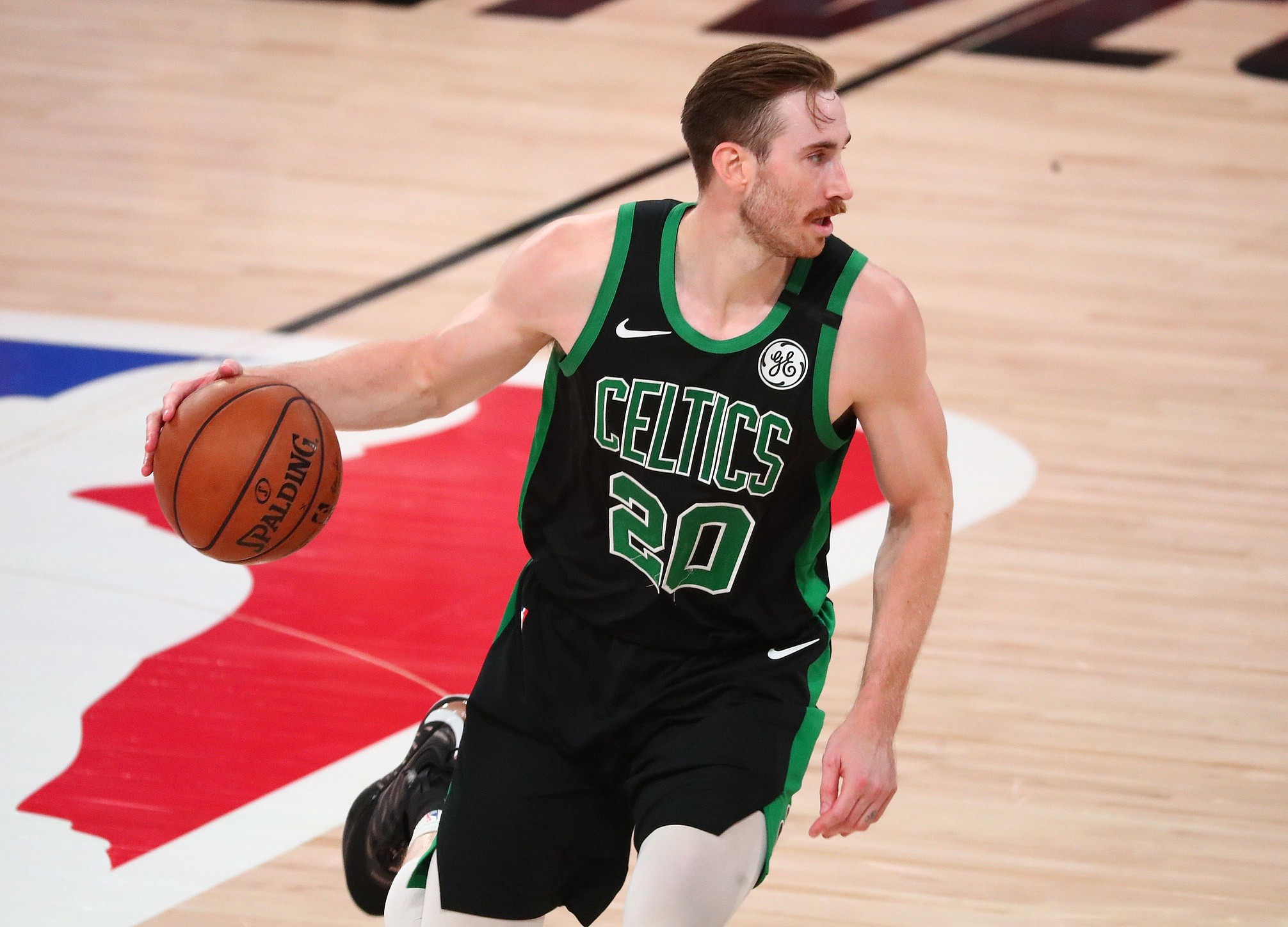 Celtics forward Gordon Hayward during NBA game against the Heat.