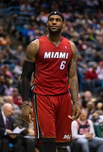Could LeBron win his third MVP in a row?  Photo by Jeff Hanisch, USA Today Sports Images