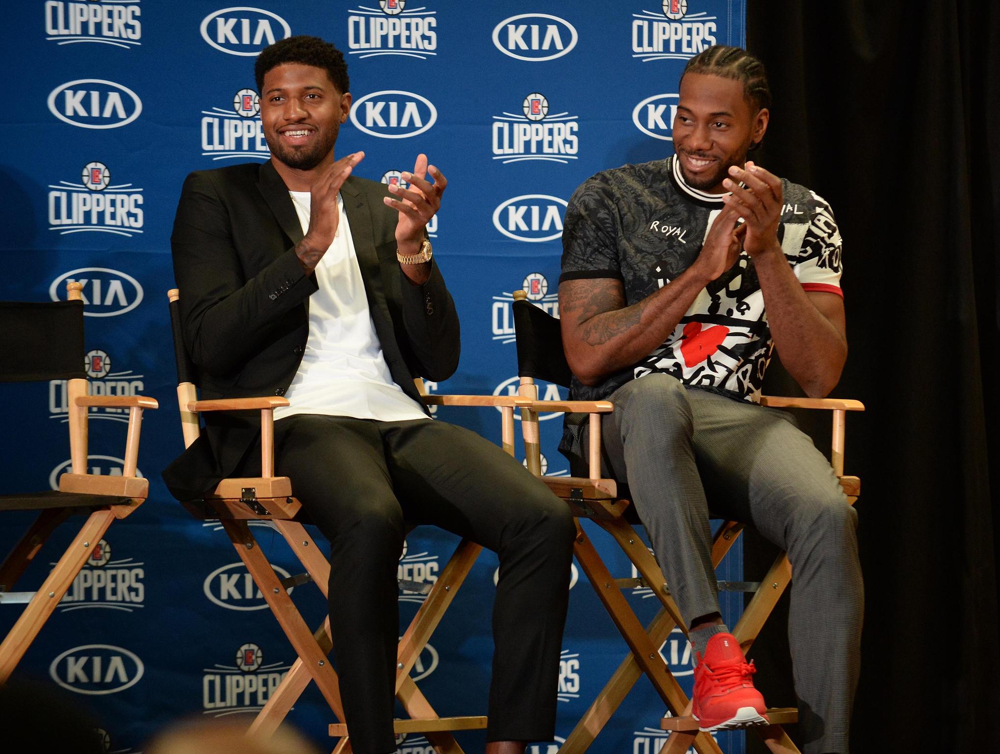 Kawhi Leonard and Paul George aren't vocal leaders